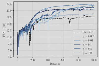 Figure 6: DIP in Deblurring.